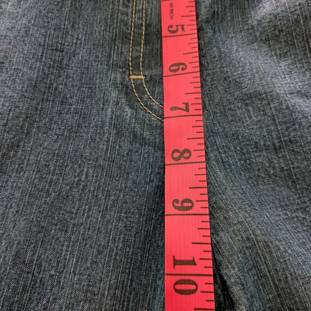 Tilley Women’s Denim Pants – Size 6 – Made in Canada – Tencel Blend #184 - Picture 10 of 11